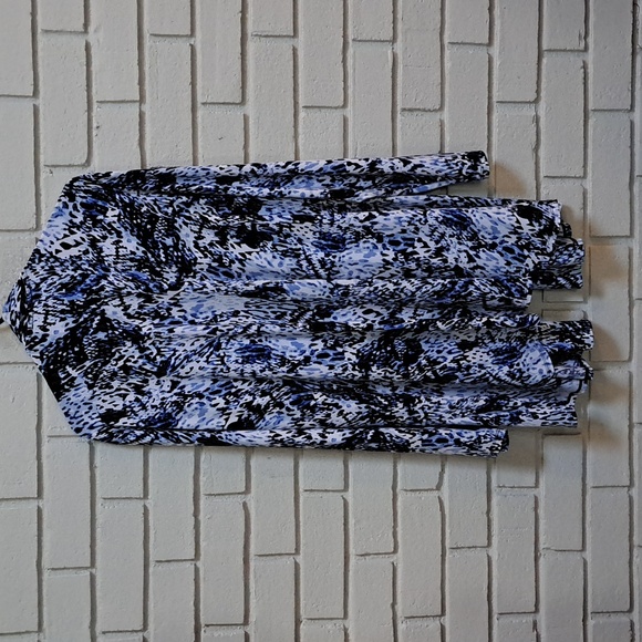 Premise Studio Snakeprint Long Open Front Cardigan. Size 3 X - Picture 6 of 8